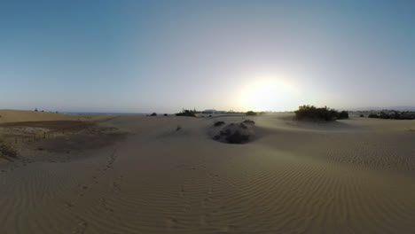 Timelapse-of-people-in-the-distance-walking-on-Maspalomas-Dunes-Gran-Canaria
